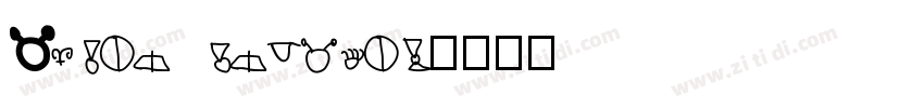 Alien Invader字体转换